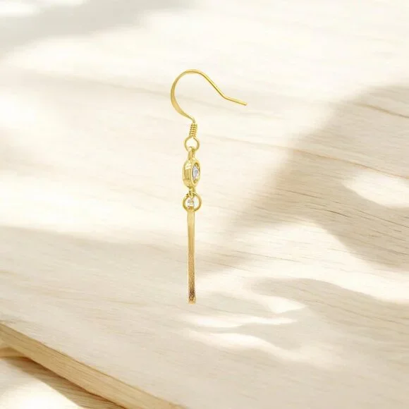 Golden Arches Earrings - Picture 2 of 2